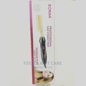 Sonar Professional Hair Straightener/ Electric Hot Comb