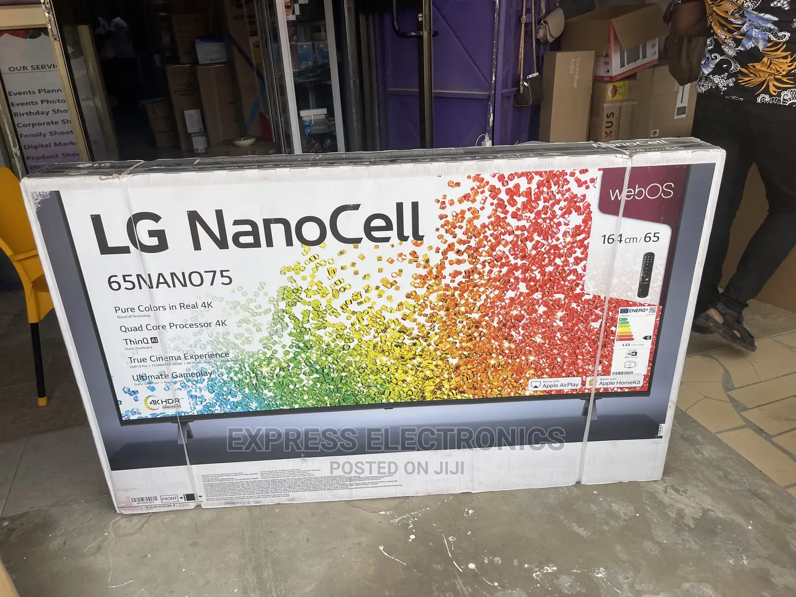 65”Nanocell UHD Smart LG 756 (Dstv)