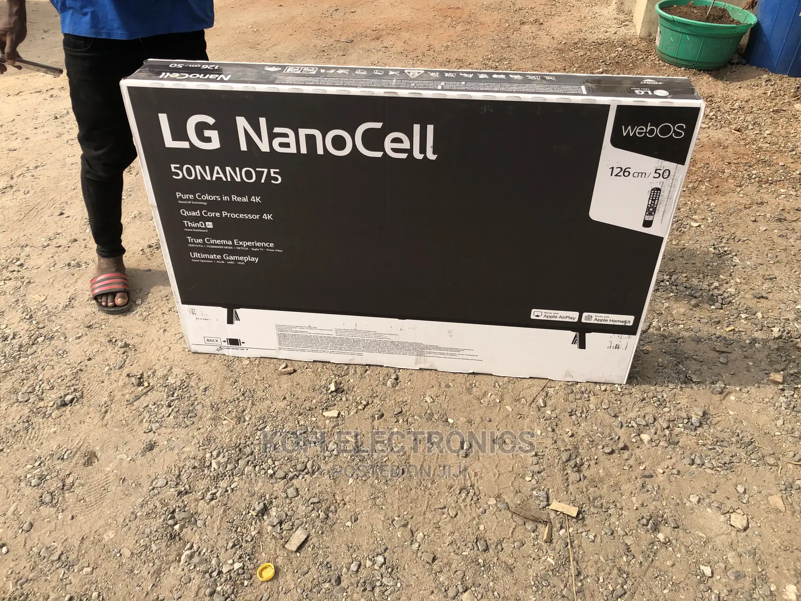 Impeccable LG 50" Nanocell 75 Series Smart UHD TV With AI