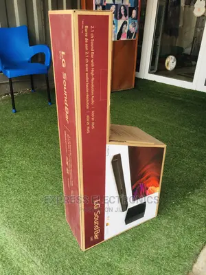 LG Soundbar With Subwoofer System 400w Clear Sound Effects