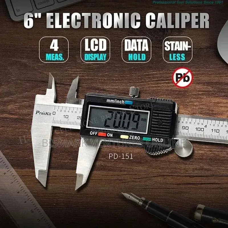 150mm 6inch Stainless Digital Caliper