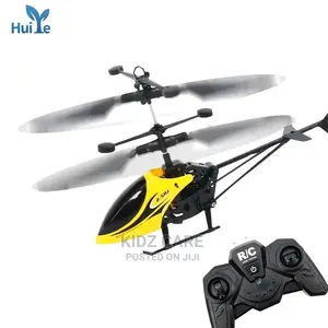Flying Helicopter With a Remote