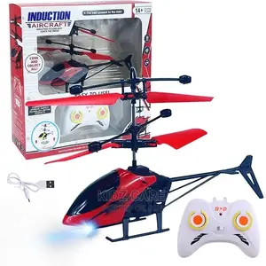 Flying Helicopter With a Remote