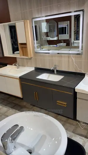 Under Mount Cabinet Basin With Led Mirror (2b4)