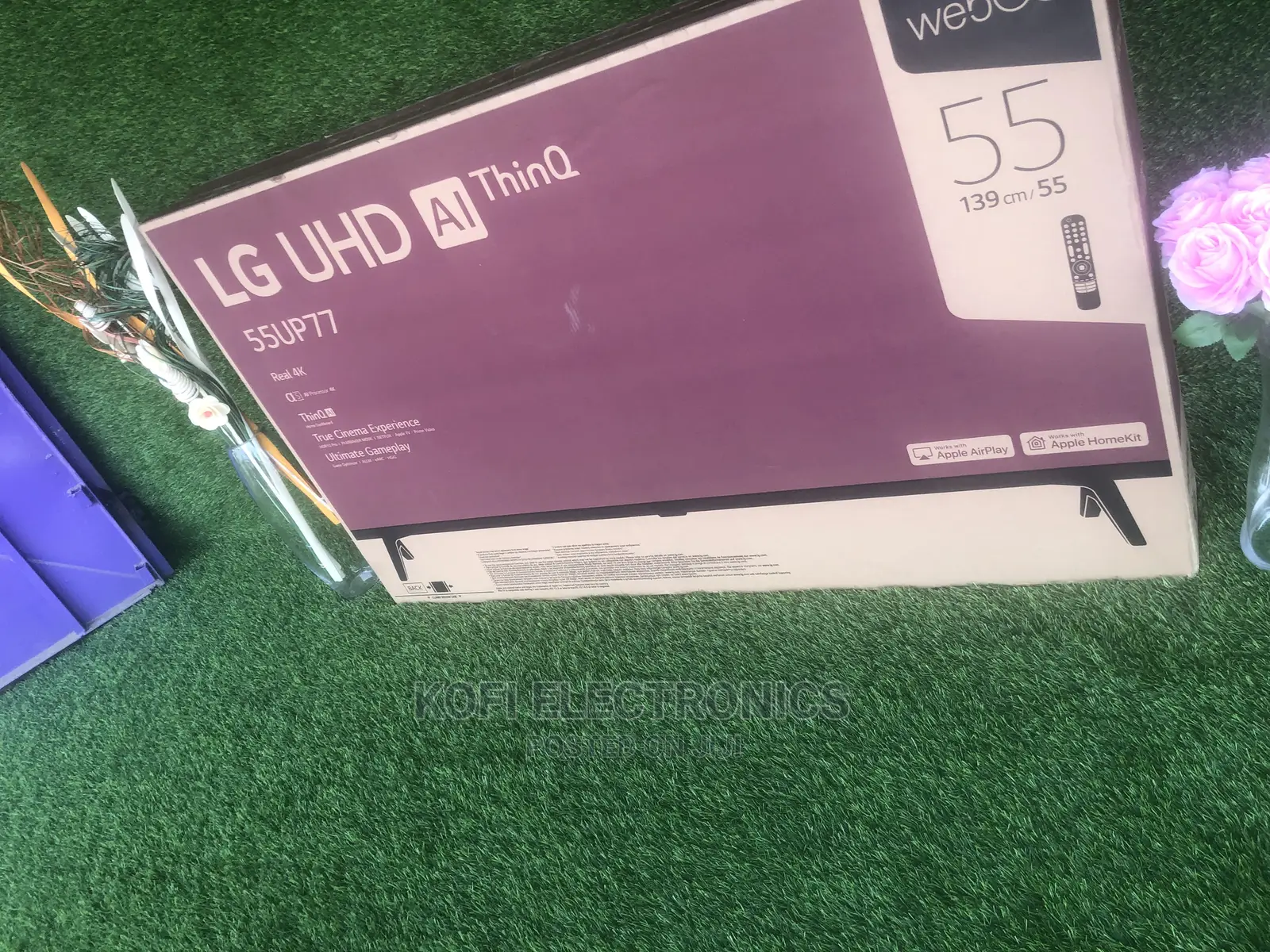 Audio Stream LG 55UP77006LB | 55 Inch Ultra HD HDR Smart