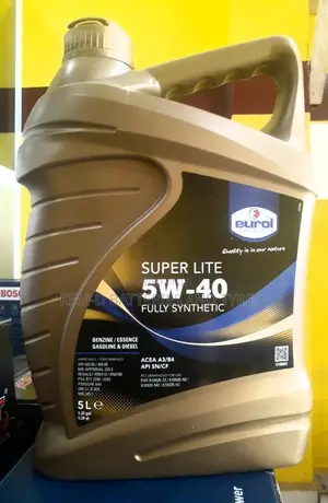 5W40 Eurol Engine Oil 5L - Synthetic Oil