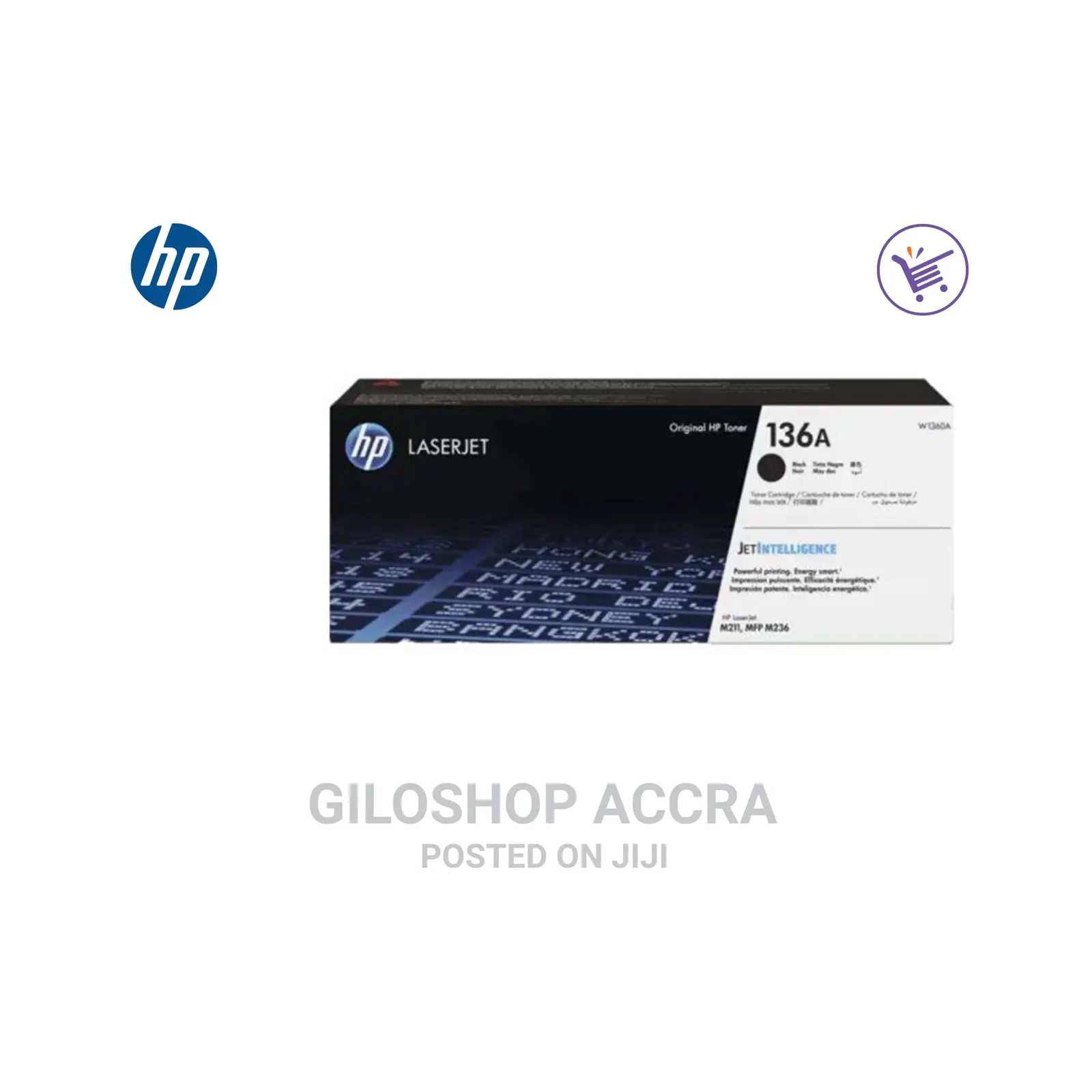 Hp 136a Black Original Laserjet Toner Cartridge