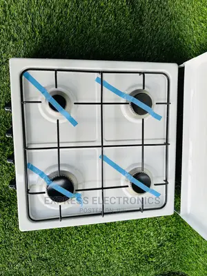*White* Volcano Perfect Fast Cook 4burners With Knobs