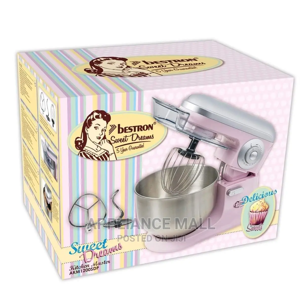 Cake Mixer Powerful 10 Speed 5 Litres
