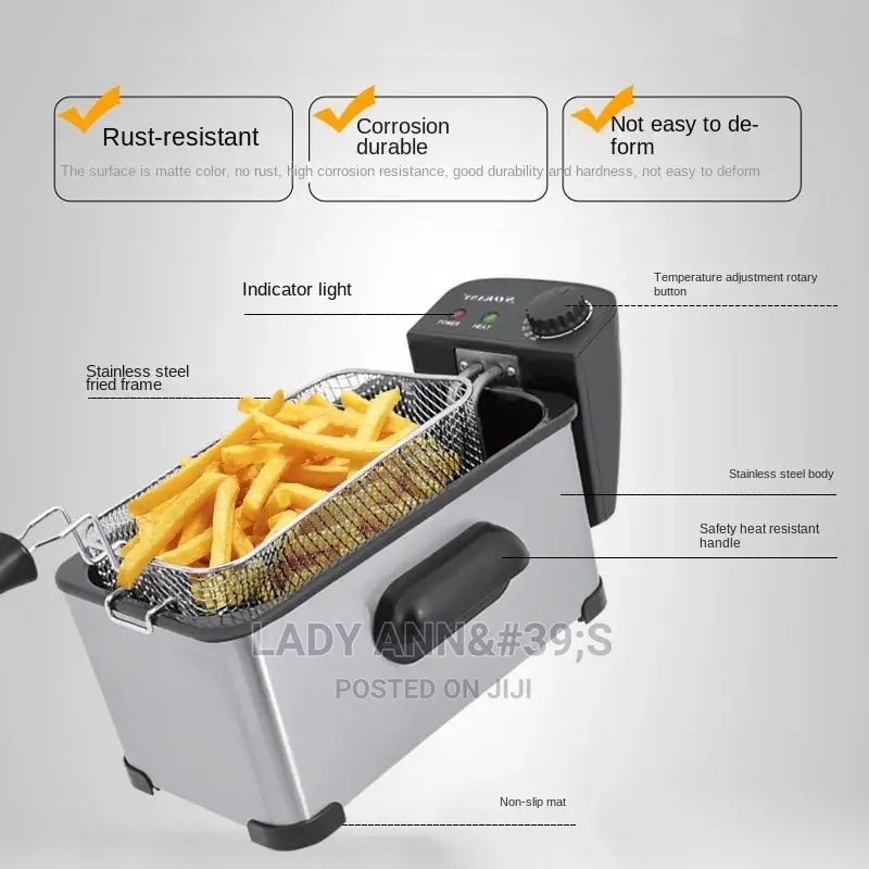 Sokany 3L Deep Fryer