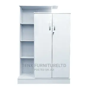 Wardrobe With 2 Hinged Doors (9 Spacious Compartments )