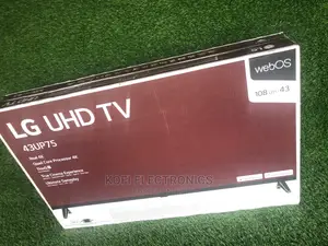 Satellite Webos LG UP75 Series 43-Inch Smart UHD TV With AI