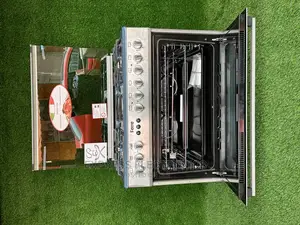 Grill Oven Lamp Rotisserie 60x90 (6B) 4* 2 Inox Ferre