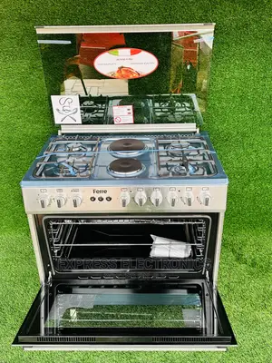 Stainless Cooktop Ferre Single Oven Lamp 60x90 4* 2 Inox