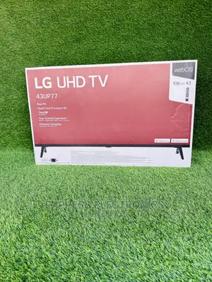 Up77 43”UHD Smart Display LG Tv Sleek Design