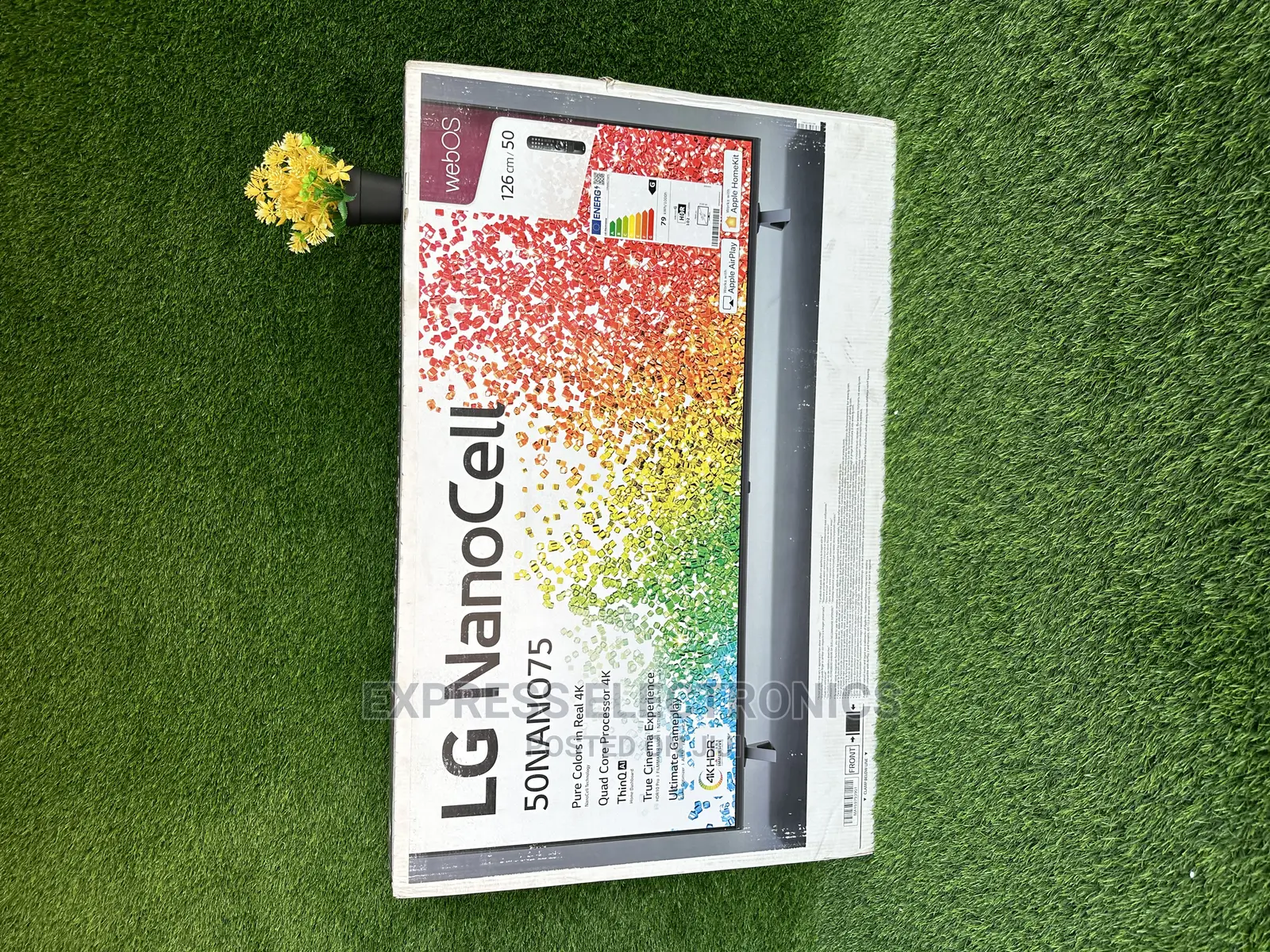 Nano75 50”Accuracy Nanocell UHD Smart LG Tv +Dstv