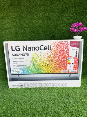Nano75 50”Accuracy Nanocell UHD Smart LG Tv +Dstv