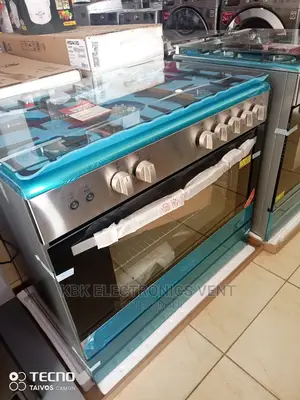 Lg 90*60 5burner Gas Cooker Oven/Grill/Auto Ignition