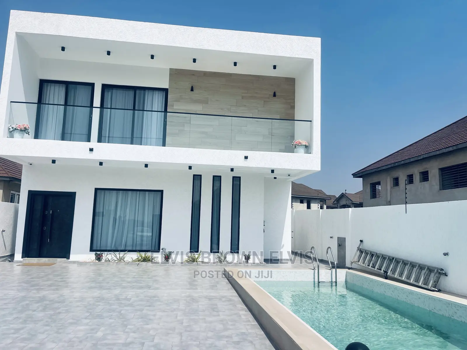 Furnished 4bdrm Mansion in Living Large, East Legon for Rent