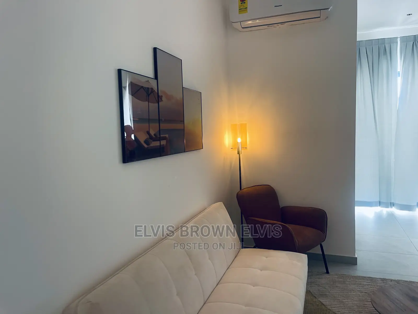 Furnished 4bdrm Mansion in Living Large, East Legon for Rent