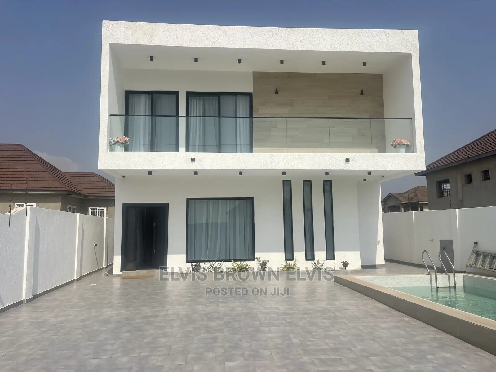 Furnished 4bdrm Mansion in Living Large, East Legon for Rent