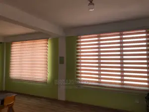 Attractive Brown Zebra Blinds