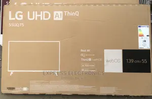 Triluminos 55”UQ7500 UHD Smart Film  Maker LG +Dstv