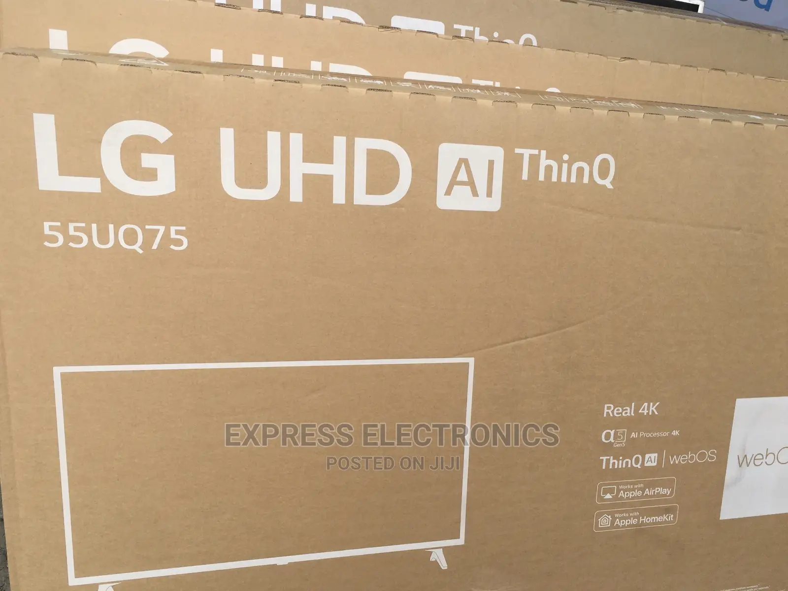 Triluminos 55”UQ7500 UHD Smart Film  Maker LG +Dstv