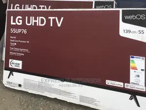 Up76 55” UHD Triluminos Display Smart LG +Dstv