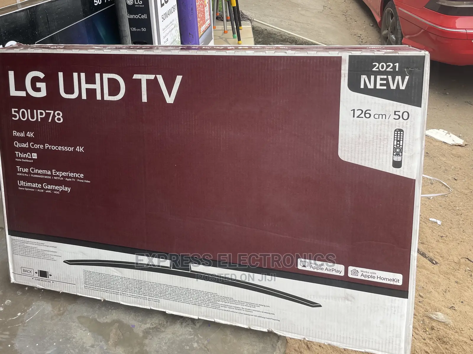 Up78 UHD Triluminos Lgsmart Display +Dstv