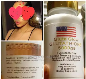 Gluta Glow Glutathione Skin Whitening Capsules