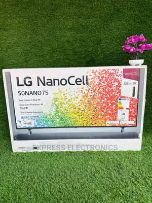 True Cinema Nanocell UHD Smart LG 50”Nano75 Tv +Dstv