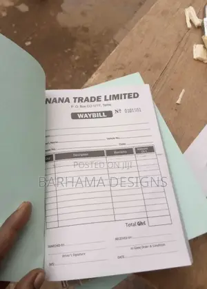Receipt Books and Invoice