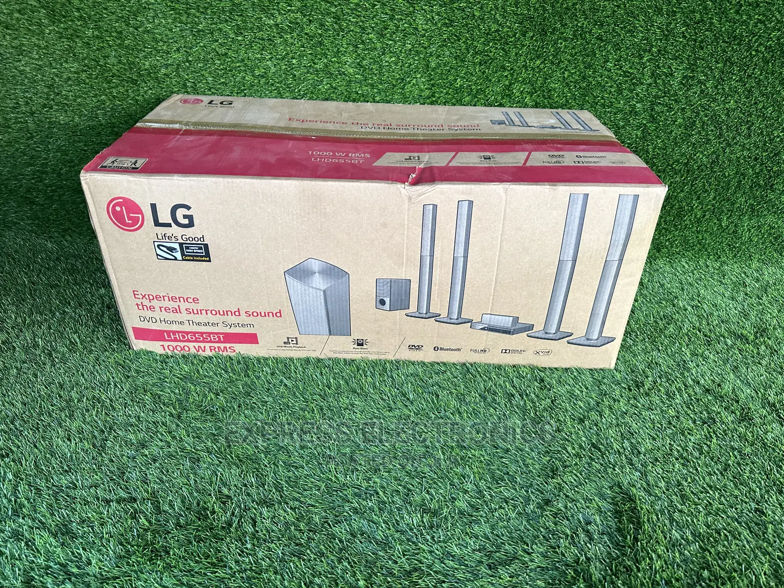 4 Tall Speaker LG Home Theater 1000w HT655BT