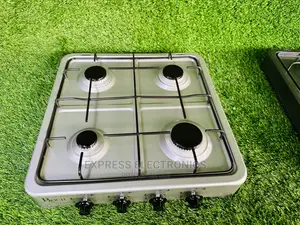 Table Cooker Top Stove Volcano 4BURNER Grey Gas Furnace