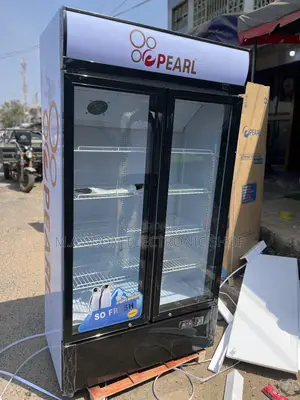 Pearl 568 Litres Double Glass Showcase Fridge