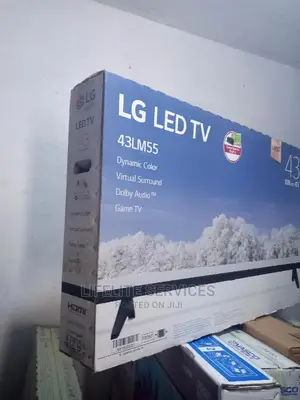 Colourful Lg Tv 43"inches Led