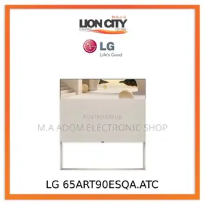LG 65" Oled TV Objet Collection Easel