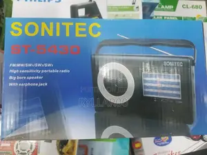 Battery and Electric Radio Sonitec