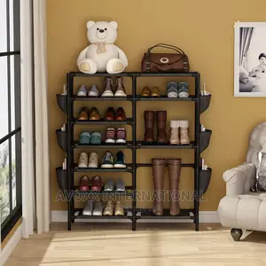 Tribesigns 24-30 Pairs Shoe Storage Non-Woven Boot Organizer