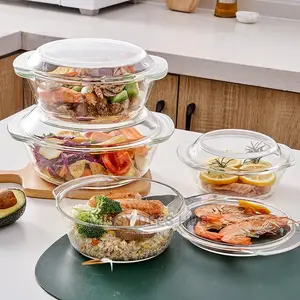 3pcs Glass Bowl Set
