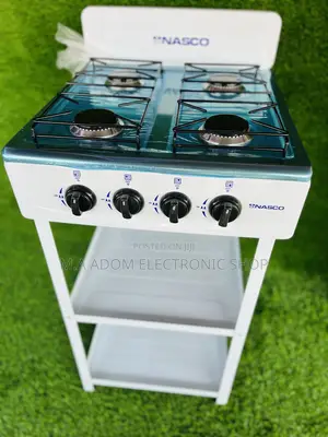 Nasco Table Top 4 Burner Gas Cooker