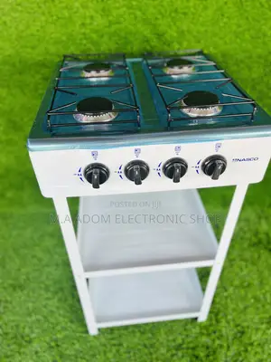 Portable Nasco 4 Burner Gas Cooker