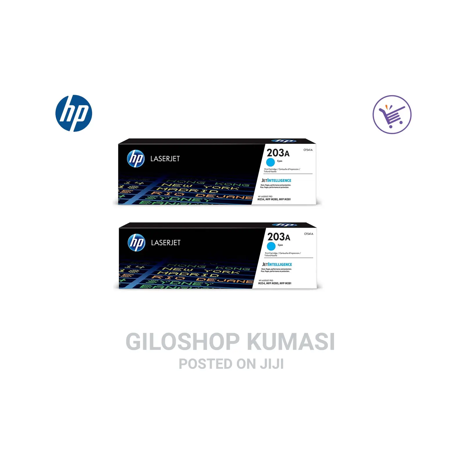 Hp 203a Cf541a Original Laserjet Toner Cartridges Cyan