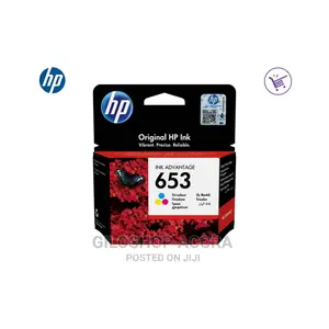 Hp 653 Tri-Color Original Ink Advantage Cartridge 3ym74ae