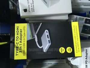 Type C to HDMI 3 in 1 Adapter