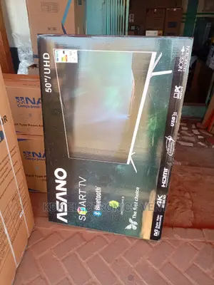 Asano 50" Smart(Android)+Bluetooth Satellite Digital Led Tv