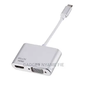 Type C HDMI Converter Support USB-C to VGA Port Adapter Hub
