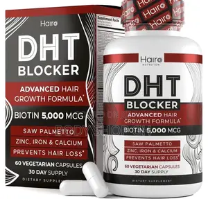 Dht Blocker for Hairloss, Baldness and Hair Thinning