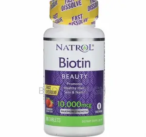 Natrol Biotin Beauty Tablets - Healthy Hair, Skin and Nails